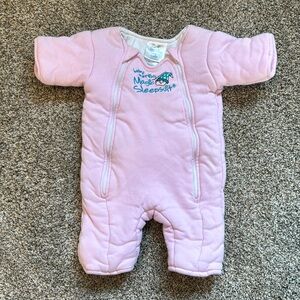 Pink Magic Merlin sleep suit